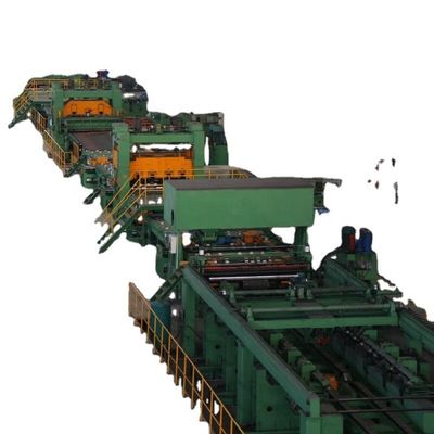 Linea di taglio automatico della bobina di acciaio competitiva con macchina per tagliare il livellamento del decollaggio