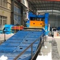 Macchina di raddrizzatura di bobine ad alta produttività con funzione di livellamento e di taglio incrociato