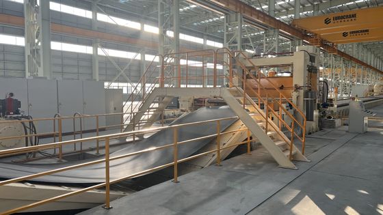 Linea di taglio trasversale mobile da 3 mm-12 mm-2000 mm per la decapaggio di bobine di acciaio laminate a caldo