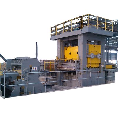Macchina per tagliare le bobine di acciaio laminato a caldo da 10-25 mm per livellamento preciso e taglio incrocio