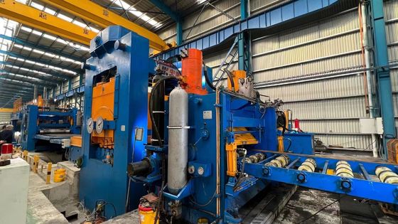 Macchina per la rasatura di lamiere di acciaio con componenti di base PLC e velocità di taglio 0-20m/min