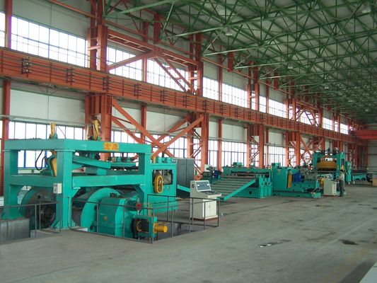 Impianto di fabbricazione di linee di decollaggio e taglio a lunghezza per lavori di bobina in acciaio a prezzi competitivi