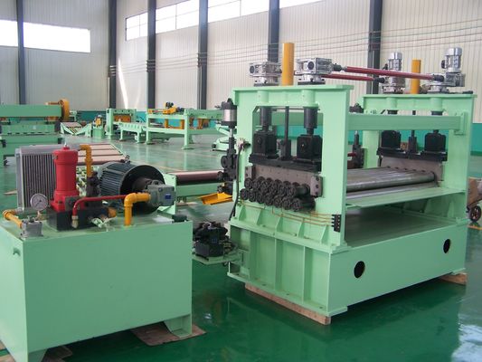 Linea di taglio della bobina di acciaio con cassetta di cambio