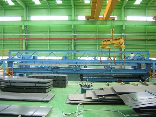 Lunghezza della piastra da taglio 300-2000 mm Linea di produzione di macchine per il taglio del metallo per il materiale