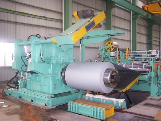 Uncoiler di bobina di acciaio competitivo e linea di taglio in lunghezza per la produzione di elettrodomestici