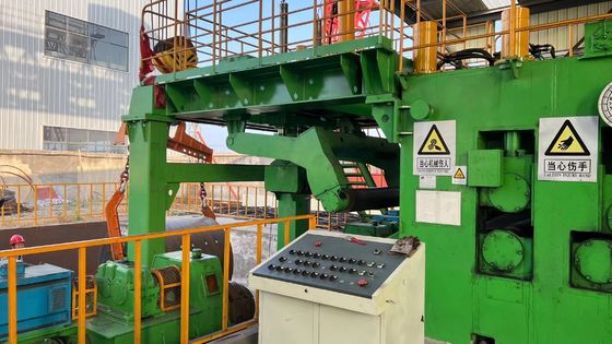 Uncoiler a bobina di acciaio controllato da PLC e taglio in linea di lunghezza Alta produttività