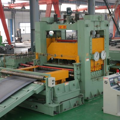 Macchina di taglio automatico della linea di taglio della bobina di acciaio, di decollaggio, di livellamento, per l'anno 2021