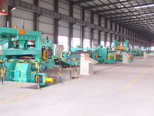 Macchina di taglio automatico per la linea di taglio delle bobine in acciaio, per la riparazione delle bobine di 35 T
