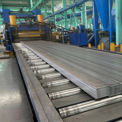 Linea di taglio automatico della bobina di acciaio competitiva con macchina per tagliare il livellamento del decollaggio