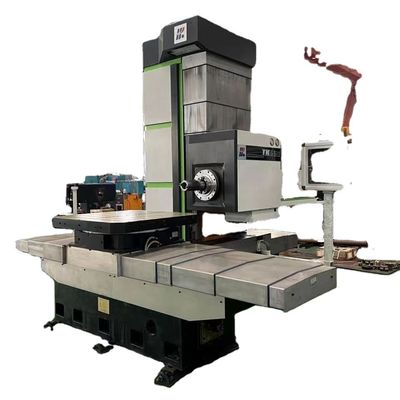 Macchina di fresatura orizzontale per grandi progetti a motore a fusione di 15 kW controllata PLC