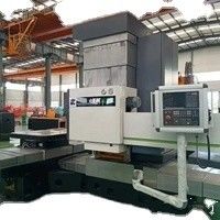 Macchina di fresatura orizzontale per grandi progetti a motore a fusione di 15 kW controllata PLC