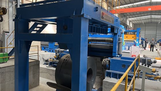 380 tensione alta velocità in acciaio inossidabile bobina uncoiling livellamento levigamento linee di impilamento