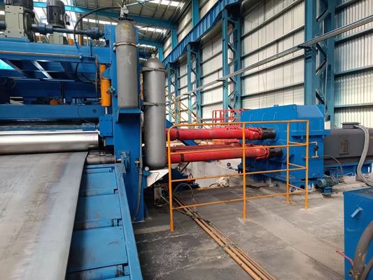 Macchina di taglio di bobine in acciaio da 25 mm per il processo di taglio e raddrizzamento di bobine di precisione