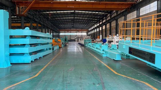 Facile da utilizzare linea di produzione di scarico e taglio di bobine per la produzione automobilistica