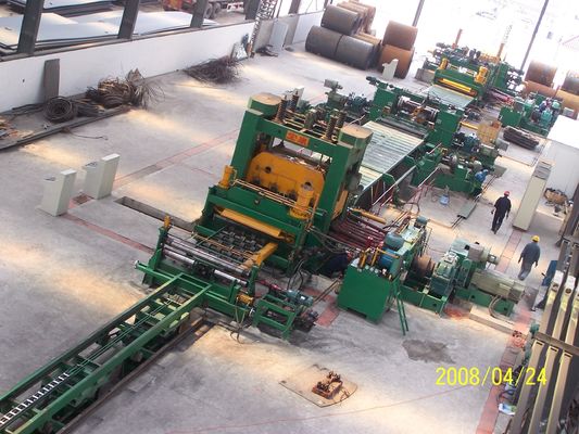 Linea di produzione mobile di taglio per alta produttività e spessore della piastra tagliabile 4-25 mm