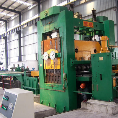 35 kg Peso 25 mm Linea di produzione di taglio incrociato di piastre di livellamento per taglio di bobine metalliche