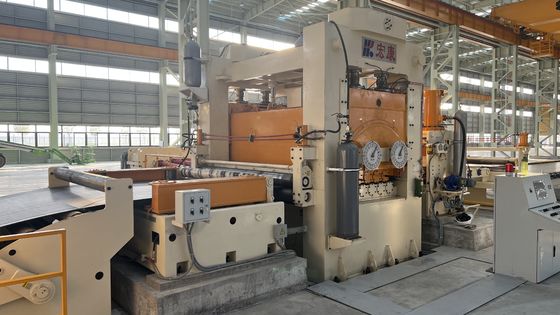 Linea di produzione di taglio orizzontale per bobine di acciaio da 35 T nella produzione automobilistica