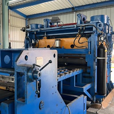 460 mm linea di produzione di decollaggio, livellamento, taglio e impilazione con controllo PLC
