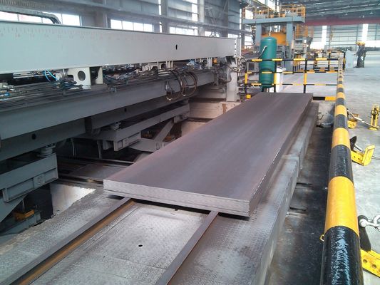 Macchina per livellamento e taglio di lastre di spessore di 25 mm con cuscinetto a componenti stabili