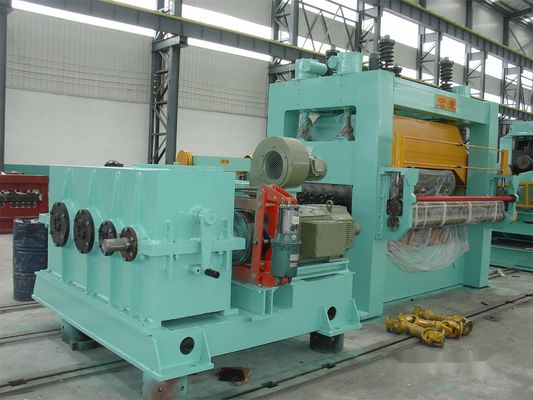 25mm Lata di acciaio livellatore macchina bobina taglio linea di raddrizzamento velocità di taglio 15-30m/min