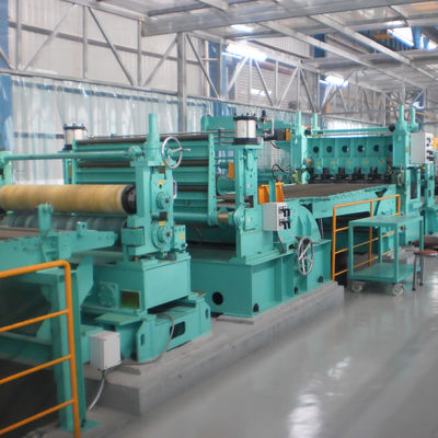 240KW Alta produttività di bobina di metallo Uncoiling Livellazione Flying Shear Combination Line