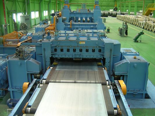 Lavori di costruzione Linea di rasoio di levigatura di bobine in acciaio inossidabile ad alta velocità