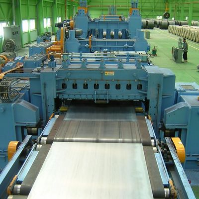 Linea di rasoio di levigatura di bobine in acciaio inossidabile ad alta velocità per lavori di costruzione