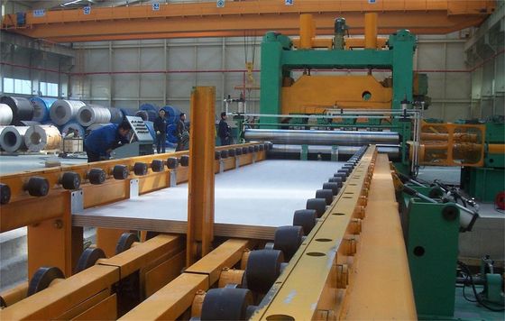 Linea di staccaggio per la levigatura della bobina di acciaio con componenti per il nucleo della pompa da 380 V