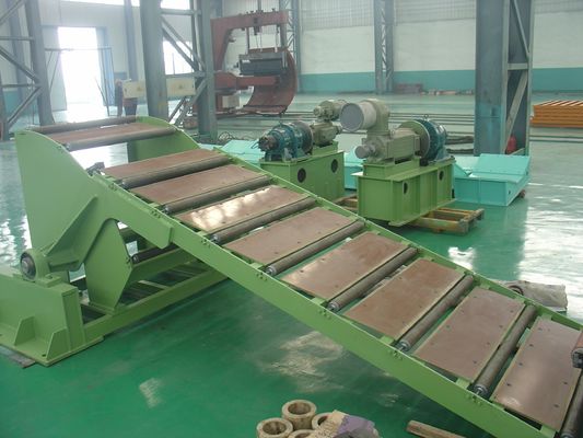 Linea di assemblaggio mobile per la levigatura e la rasatura delle bobine