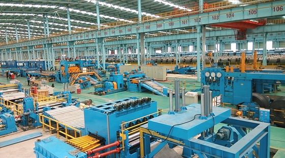 Linea di produzione mobile di levigatura di bobine di metallo con alta produttività