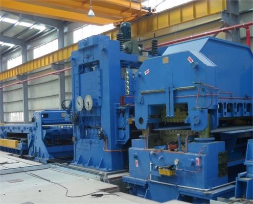 12000 mm di larghezza di taglio della bobina di acciaio, linea di produzione mobile di levigamento della bobina